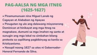 pag aalsa ng mga itneg